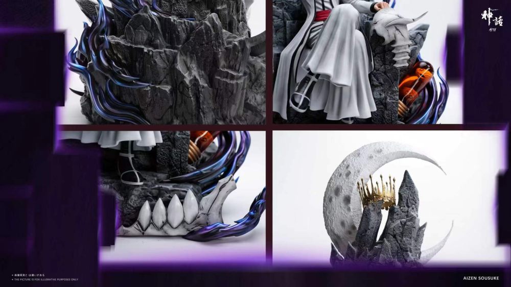 [Preorder] Myth Studio - Aizen Sosuke Throne - Bleach Resin Statue