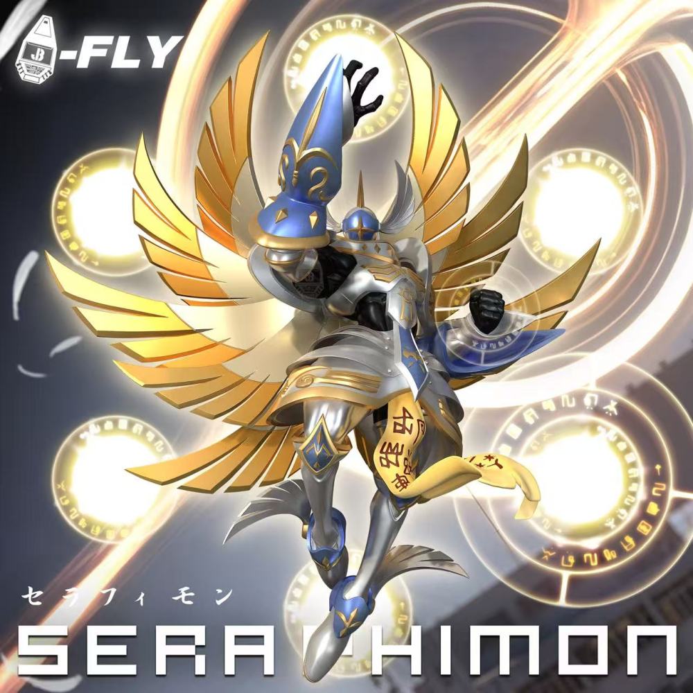 [Preorder] JBS Studio - Seraphimon - Digimon Resin Statue