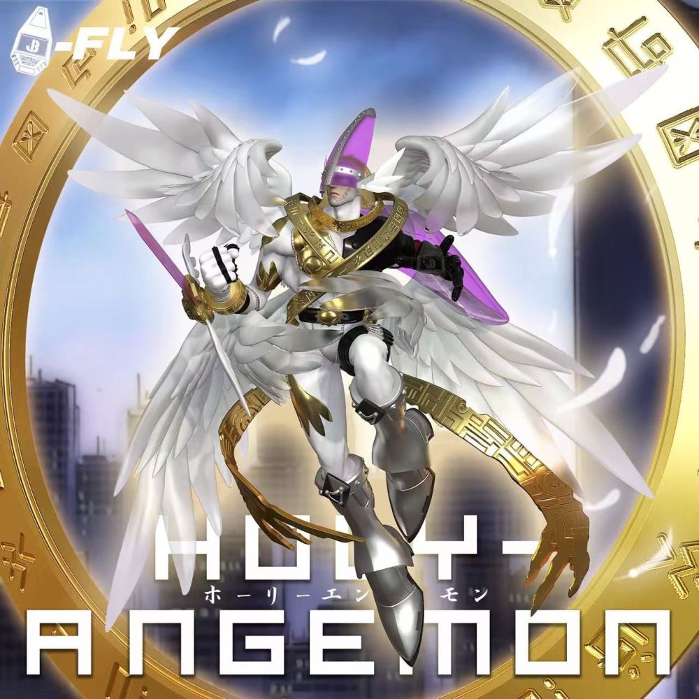 [Preorder] JBS Studio - Holy Angemon - Digimon Resin Statue
