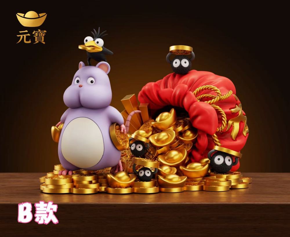 [Preorder] YuanBao Studio - Fortune Boh - Spirited Away Resin Statue