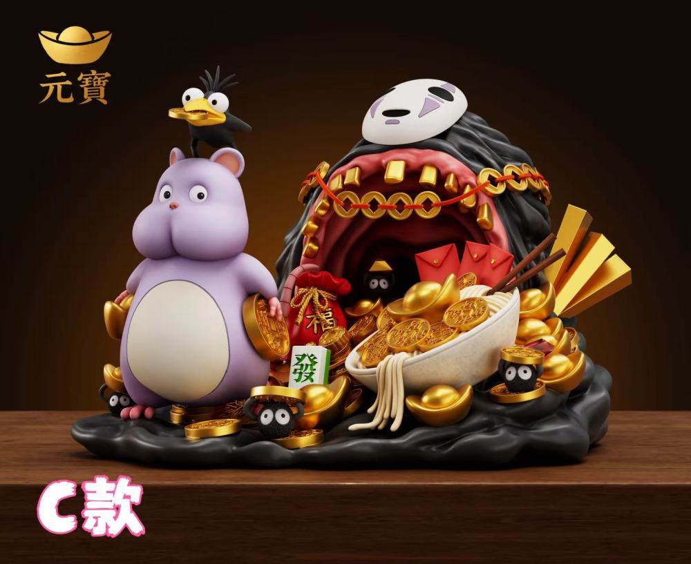 [Preorder] YuanBao Studio - Fortune Boh - Spirited Away Resin Statue