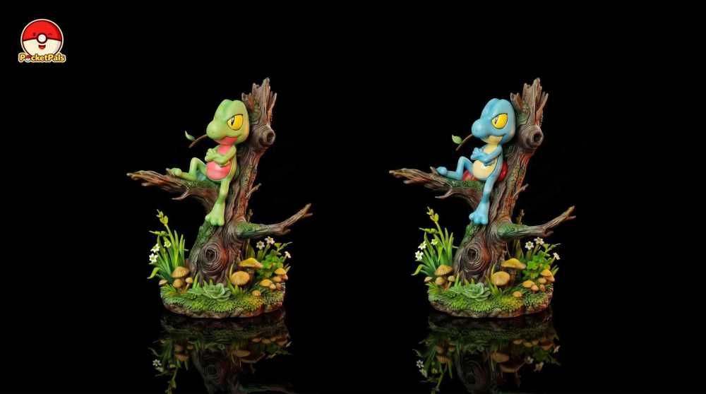 PocketPals Studio - Treecko - Pokemon Resin Statue