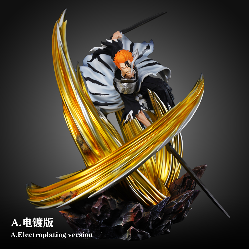 [Preorder] HXHeng x Cheng Studio - Ichigo Dual Blade Cross Slash - Bleach Resin Statue