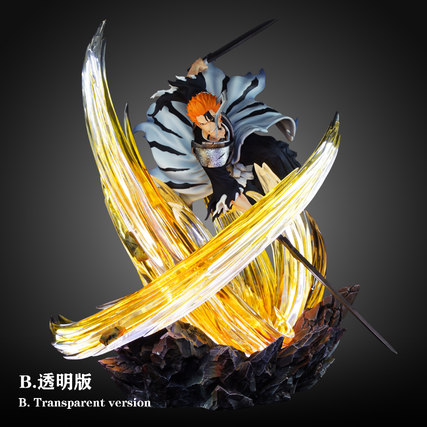 [Preorder] HXHeng x Cheng Studio - Ichigo Dual Blade Cross Slash - Bleach Resin Statue