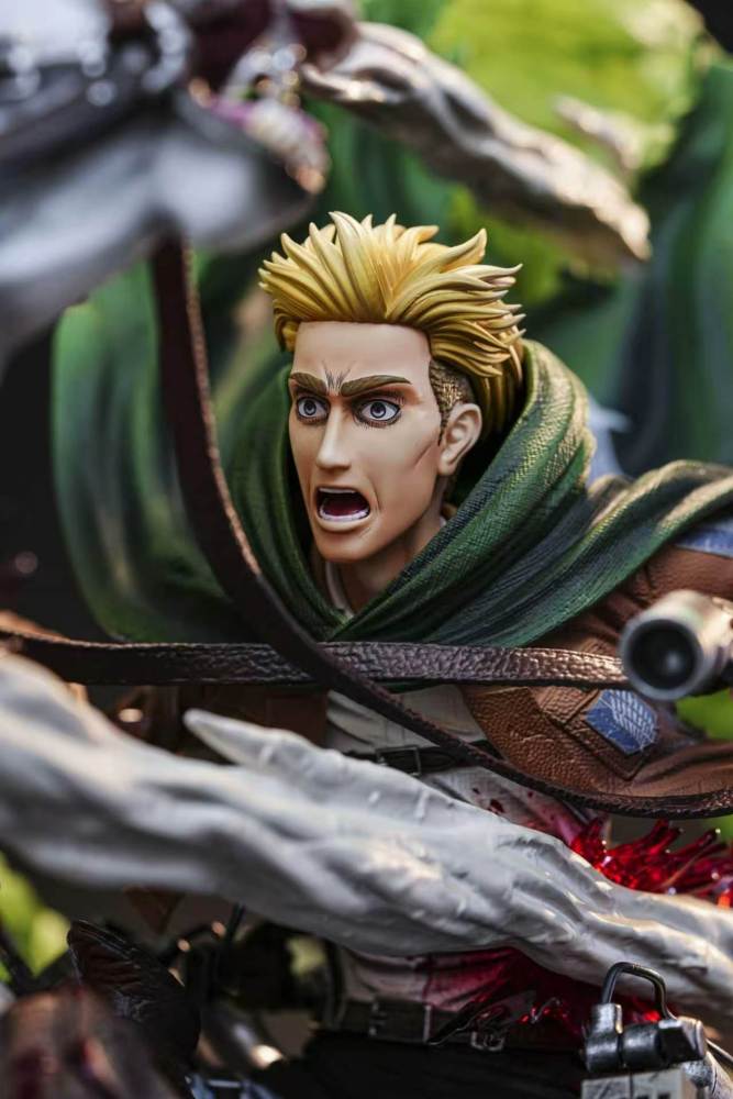 [Preorder] Model Power Studio - Erwin Smith Death Charge - Attack On Titan Resin Statue