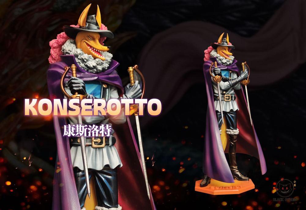 [Preorder] Black Studio - The Three Muskeeters Of Inuarashi - One Piece Resin Statue
