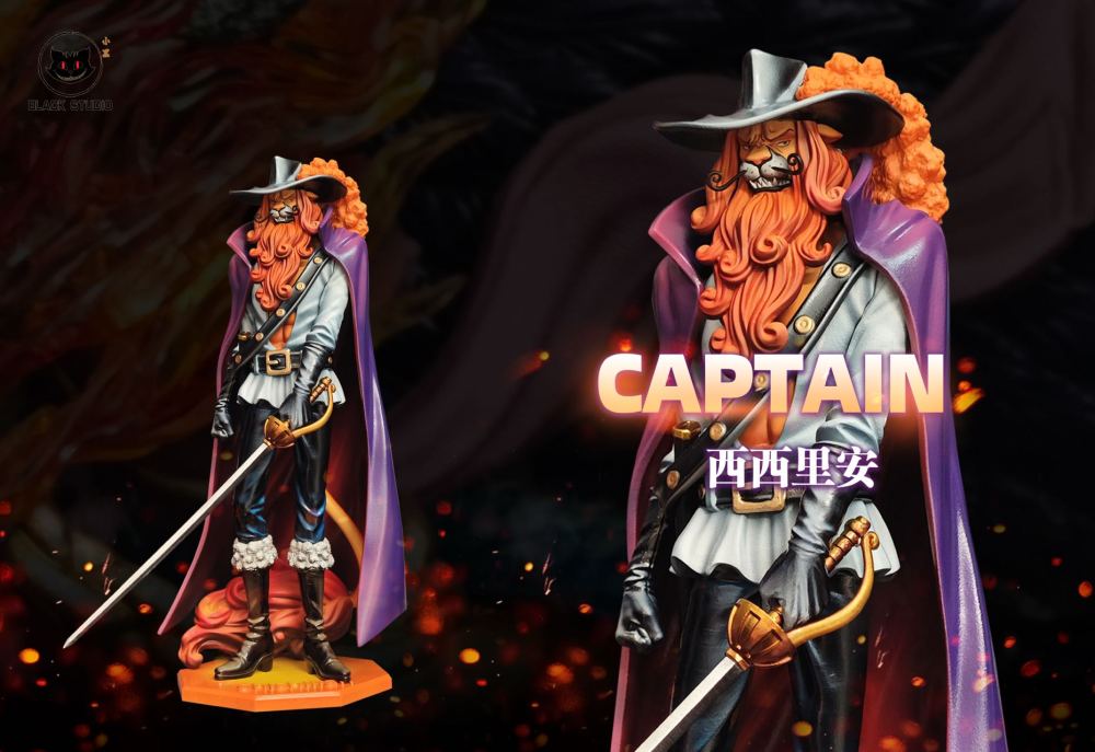 [Preorder] Black Studio - The Three Muskeeters Of Inuarashi - One Piece Resin Statue