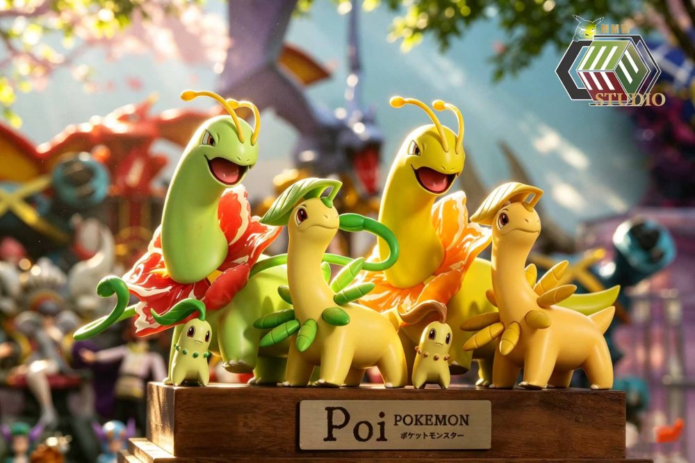 MMW Studio - Meganium Evolution - Pokemon Scale World