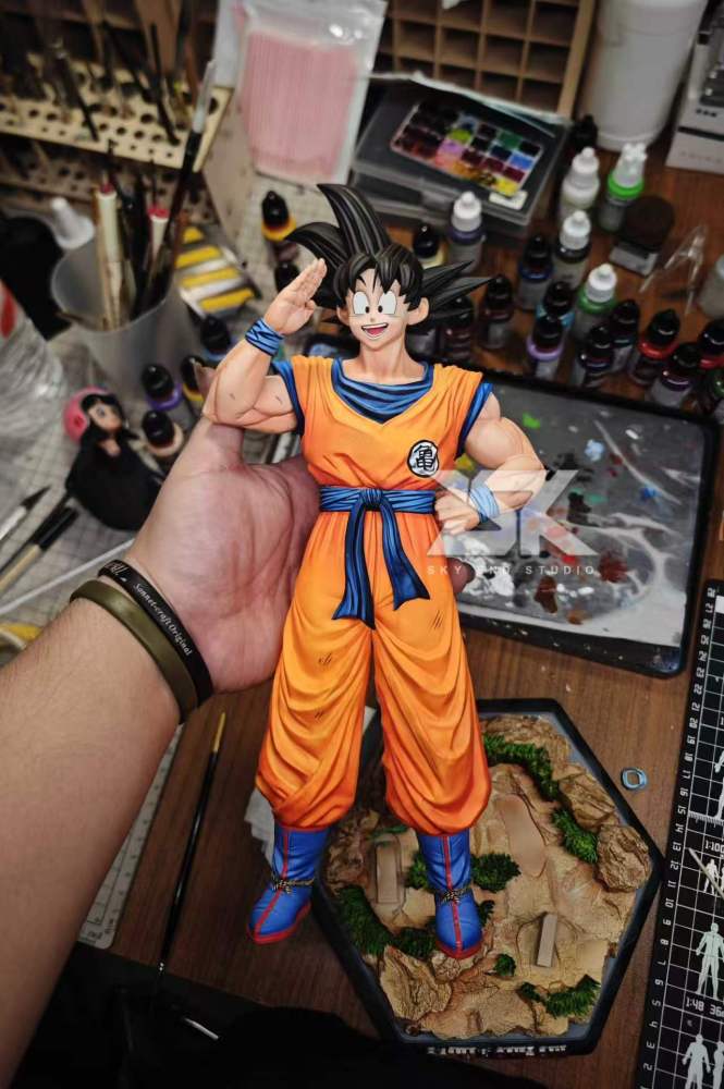 [Preorder] Sky End Studio - Young Goku x Chichi - Dragon Ball Resin Statue