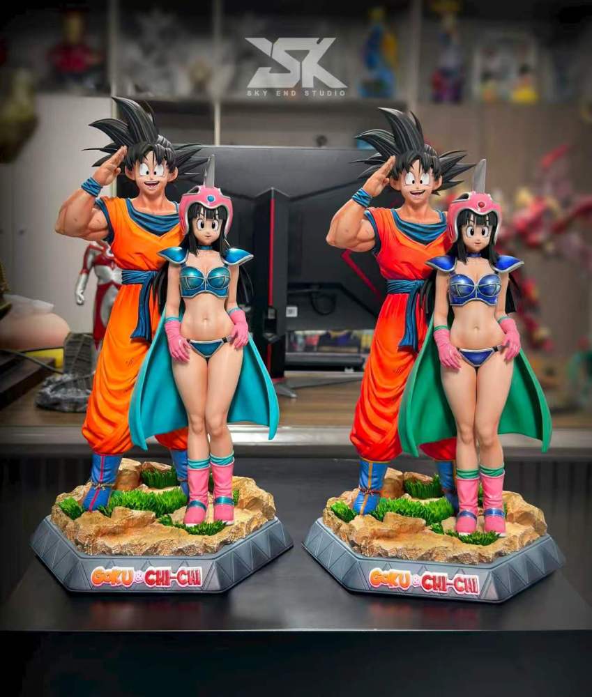 [Preorder] Sky End Studio - Young Goku x Chichi - Dragon Ball Resin Statue