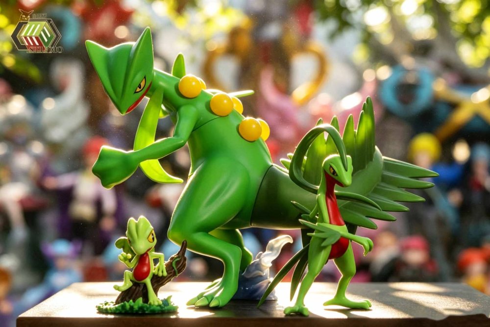 MMW Studio - Sceptile Evolution - Pokemon Scale World