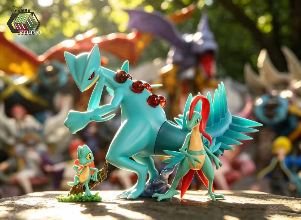 MMW Studio - Sceptile Evolution - Pokemon Scale World