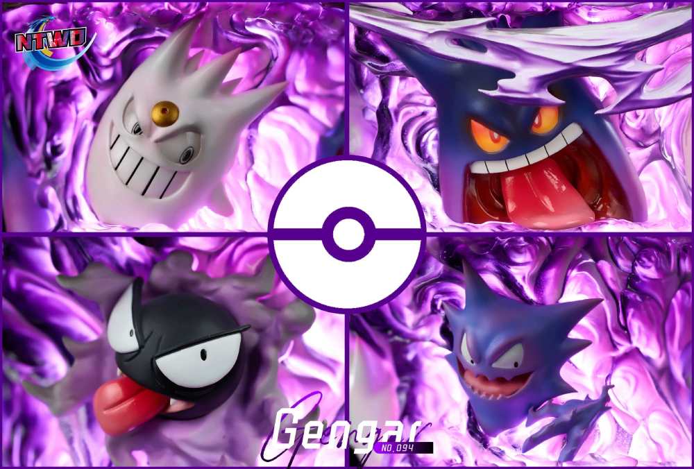 Ntwo Studio - Gengar - Pokemon Resin Statue