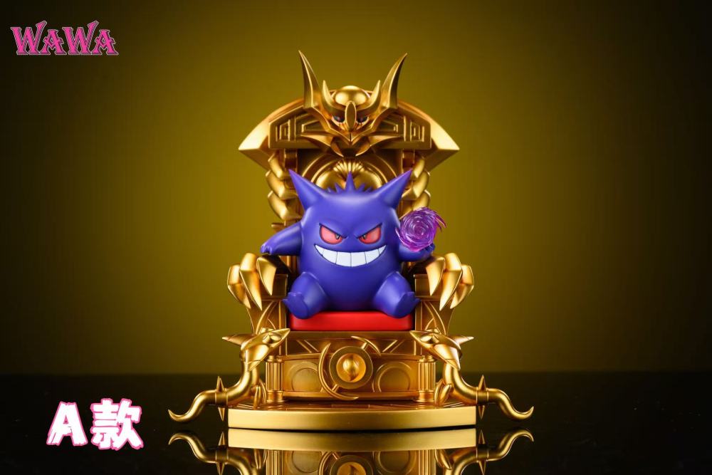 WaWa Studio - Throne Gengar - Pokemon Resin Statue