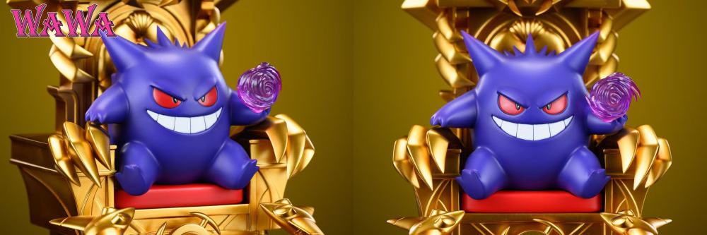 WaWa Studio - Throne Gengar - Pokemon Resin Statue