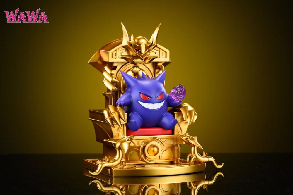 WaWa Studio - Throne Gengar - Pokemon Resin Statue