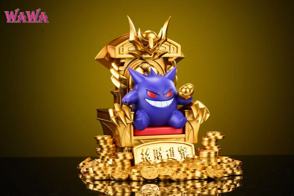 WaWa Studio - Throne Gengar - Pokemon Resin Statue