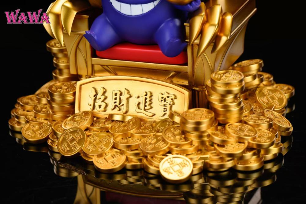 WaWa Studio - Throne Gengar - Pokemon Resin Statue