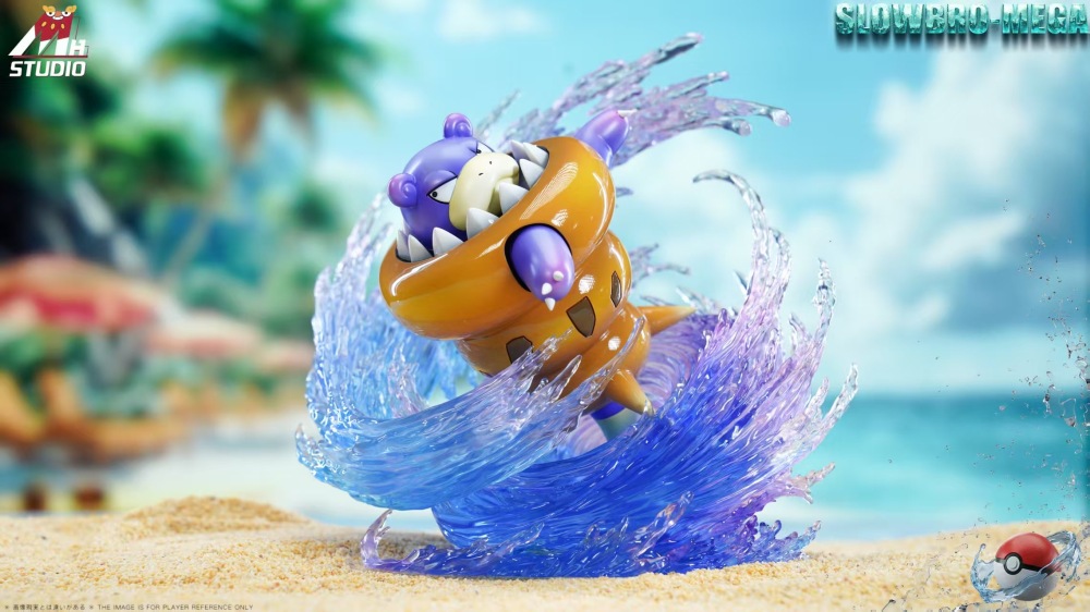 MH Studio - Mega Slowbro - Pokemon Resin Statue