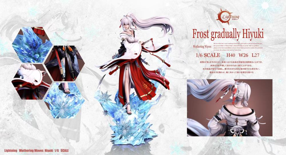 [Preorder] Lightning Studio - Hiyuki - Wuthering Waves Resin Statue