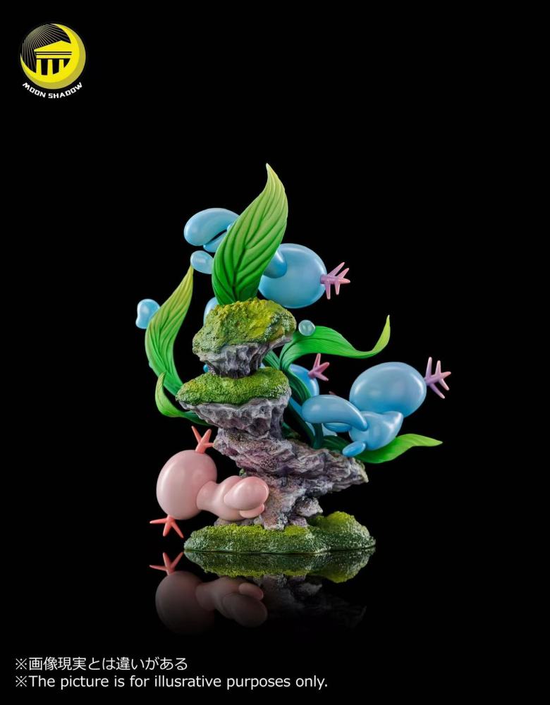 Moon Shadow - Wooper Natural Scene - Pokemon Resin Statue