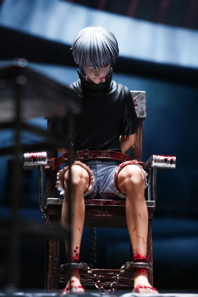 [Preorder] Damocles Studio - Chair Kaneki Ken - Tokyo Ghoul Resin Statue