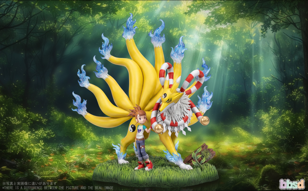 [Preorder] BBSD Studio - Kyubimon x Ruki Makino - Digimon Resin Statue