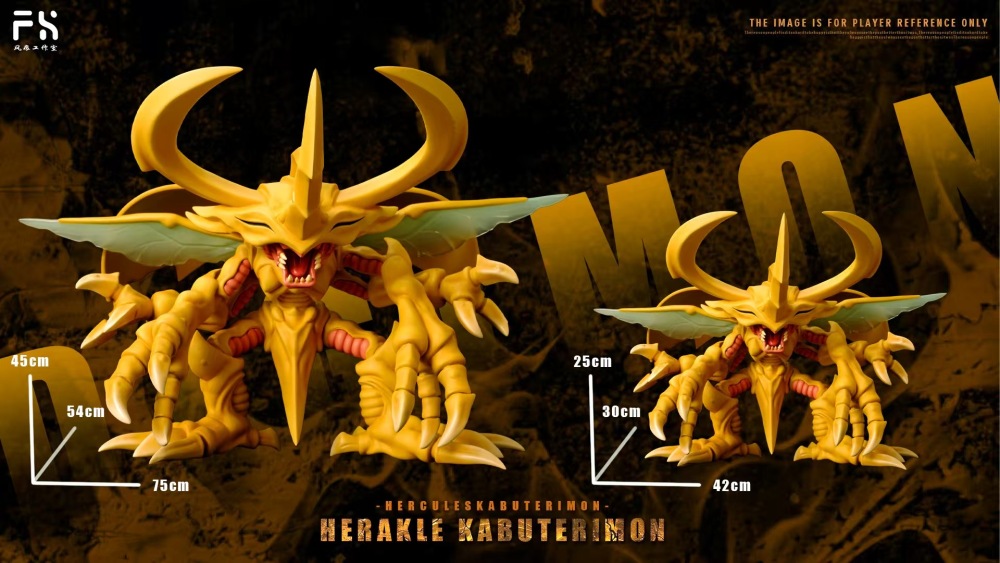 [Preorder] FH Studio - Herakle Kabuterimon - Digimon Resin Statue
