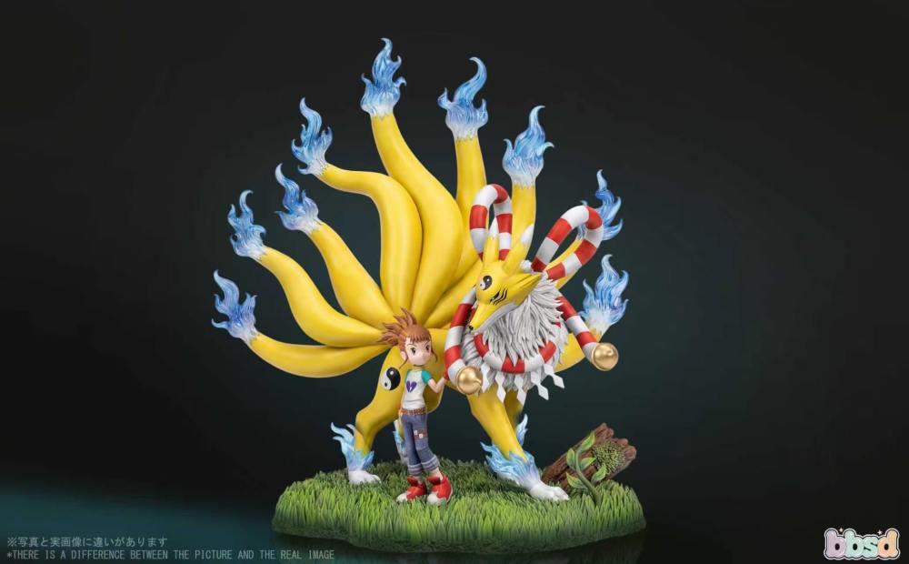 [Preorder] BBSD Studio - Kyubimon x Ruki Makino - Digimon Resin Statue