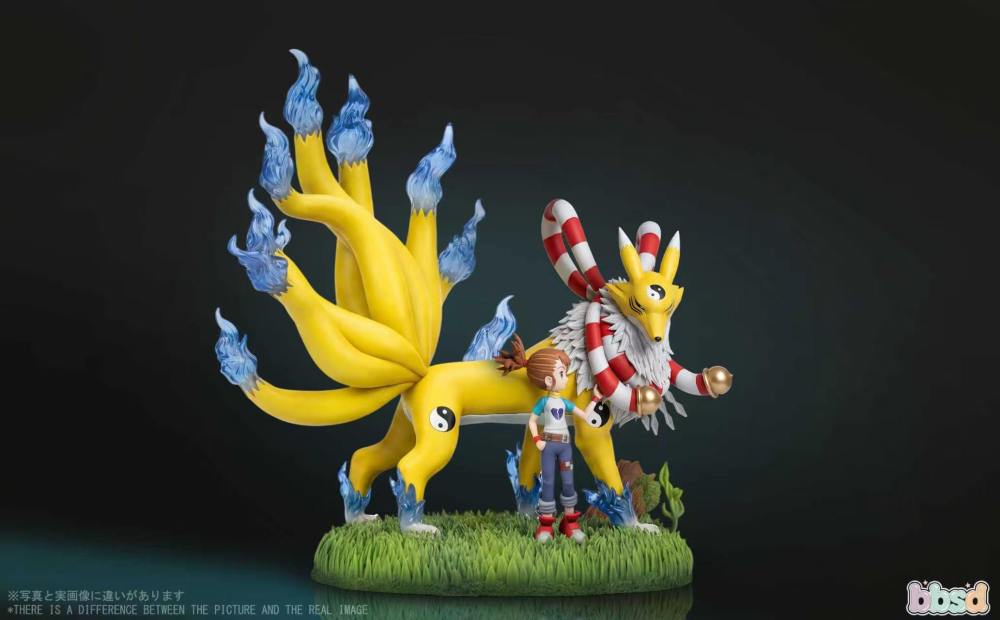 [Preorder] BBSD Studio - Kyubimon x Ruki Makino - Digimon Resin Statue