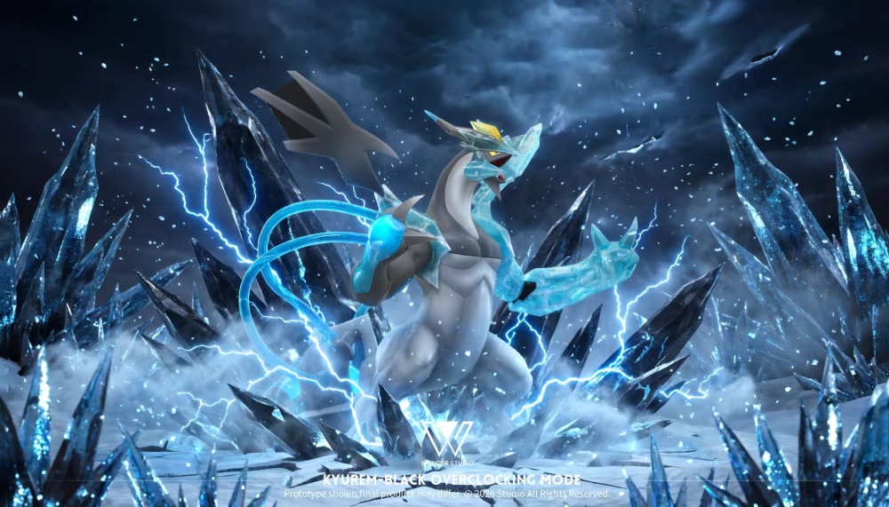 Wonder Studio - Black Kyurem x White Kyurem Overclocking Mode - Pokemon Scale World