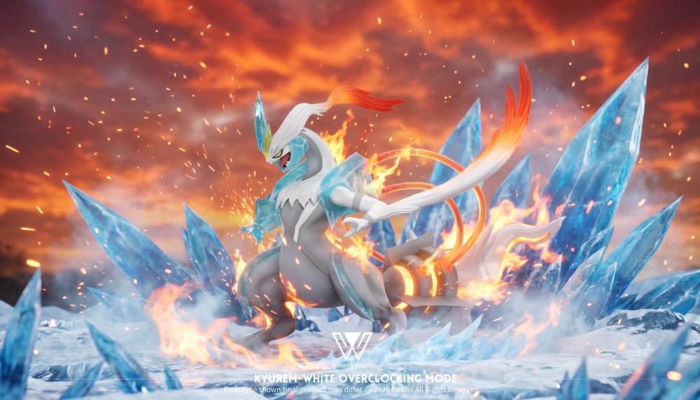 Wonder Studio - Black Kyurem x White Kyurem Overclocking Mode - Pokemon Scale World