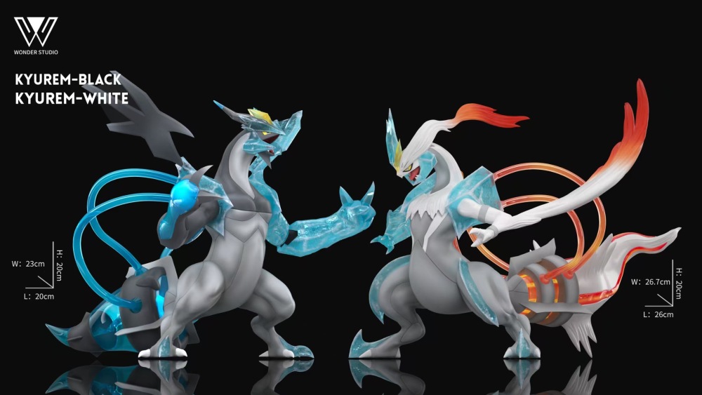 Wonder Studio - Black Kyurem x White Kyurem Overclocking Mode - Pokemon Scale World