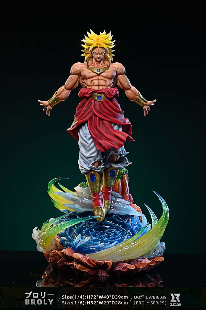 Z Studio - Broly - Dragon Ball Resin Statue