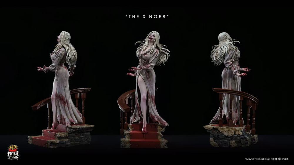 [Preorder] Fries Studio - The Singer Zombie - Resident Evil Requiem Resin Statue