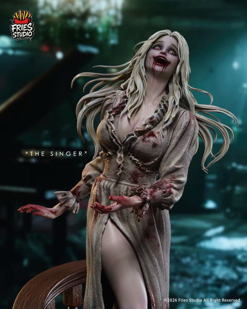 [Preorder] Fries Studio - The Singer Zombie - Resident Evil Requiem Resin Statue