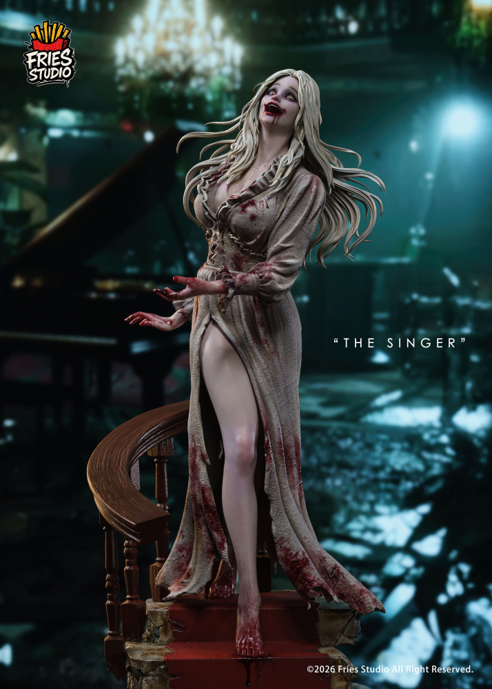 [Preorder] Fries Studio - The Singer Zombie - Resident Evil Requiem Resin Statue