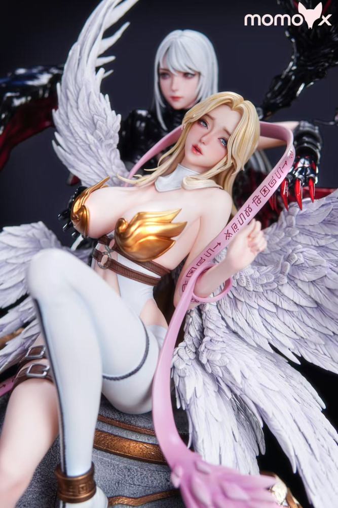 [Preorder] Momox Studio - Angewomon x Lady Devimon - Digimon Resin Statue