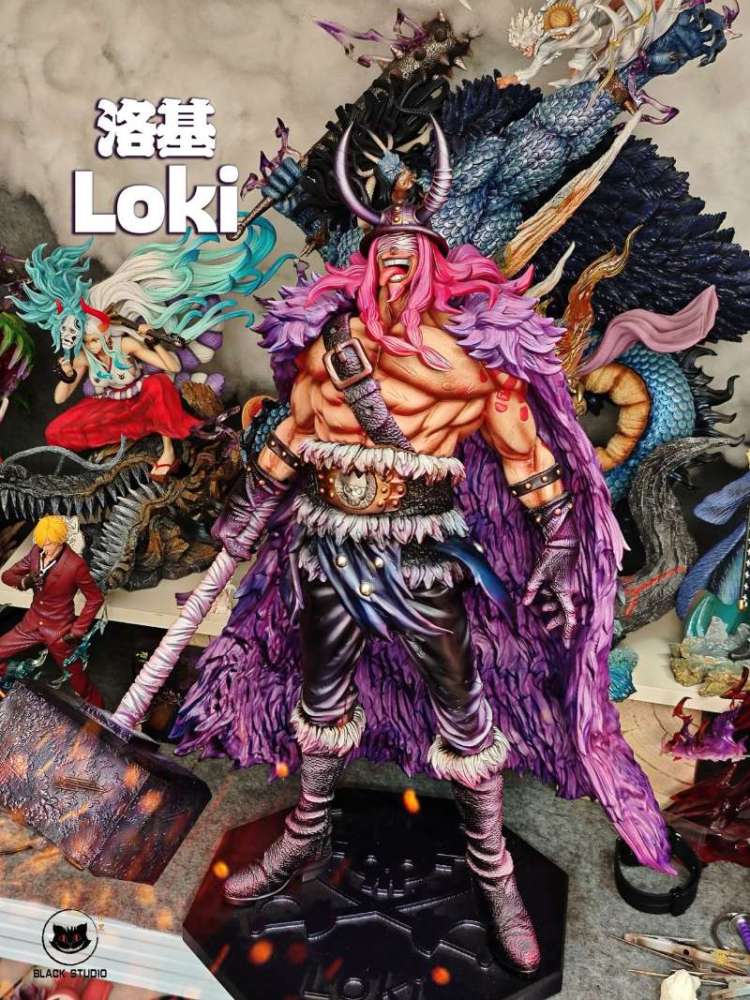 Black Studio - Loki V2 x Ragnir - One Piece Resin Statue