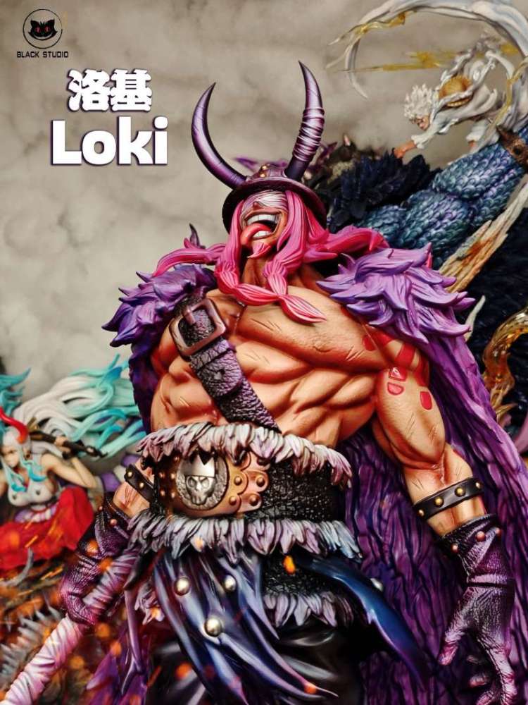 Black Studio - Loki V2 x Ragnir - One Piece Resin Statue