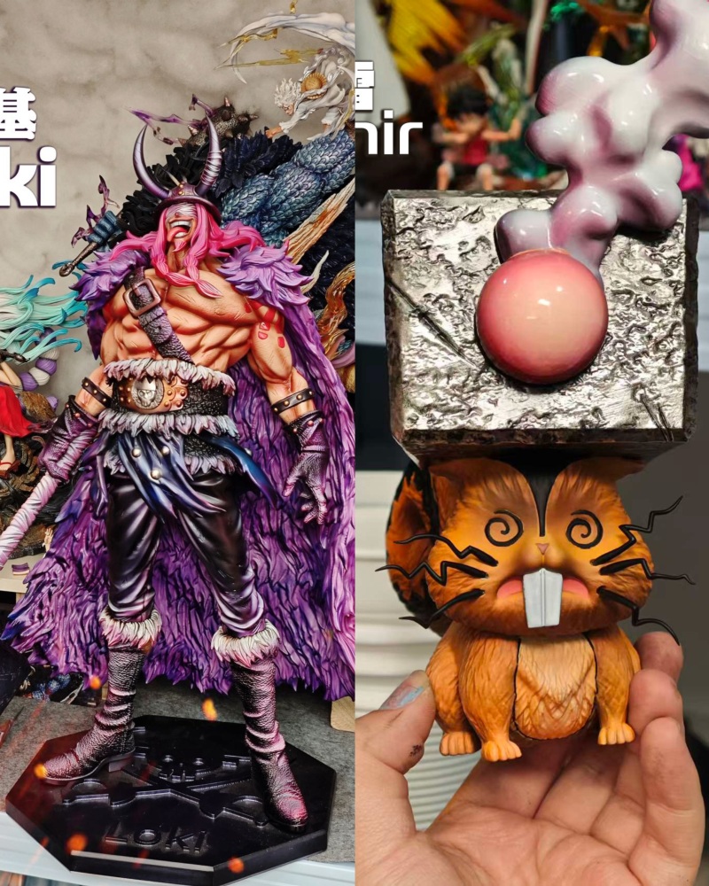Black Studio - Loki V2 x Ragnir - One Piece Resin Statue