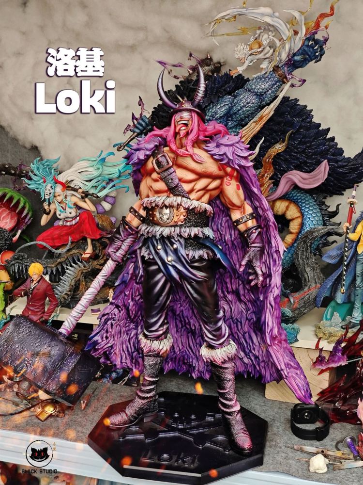 Black Studio - Loki V2 x Ragnir - One Piece Resin Statue