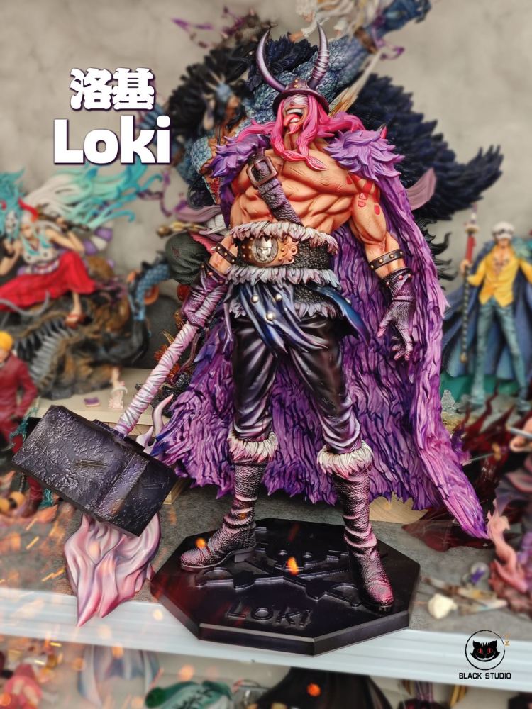 Black Studio - Loki V2 x Ragnir - One Piece Resin Statue