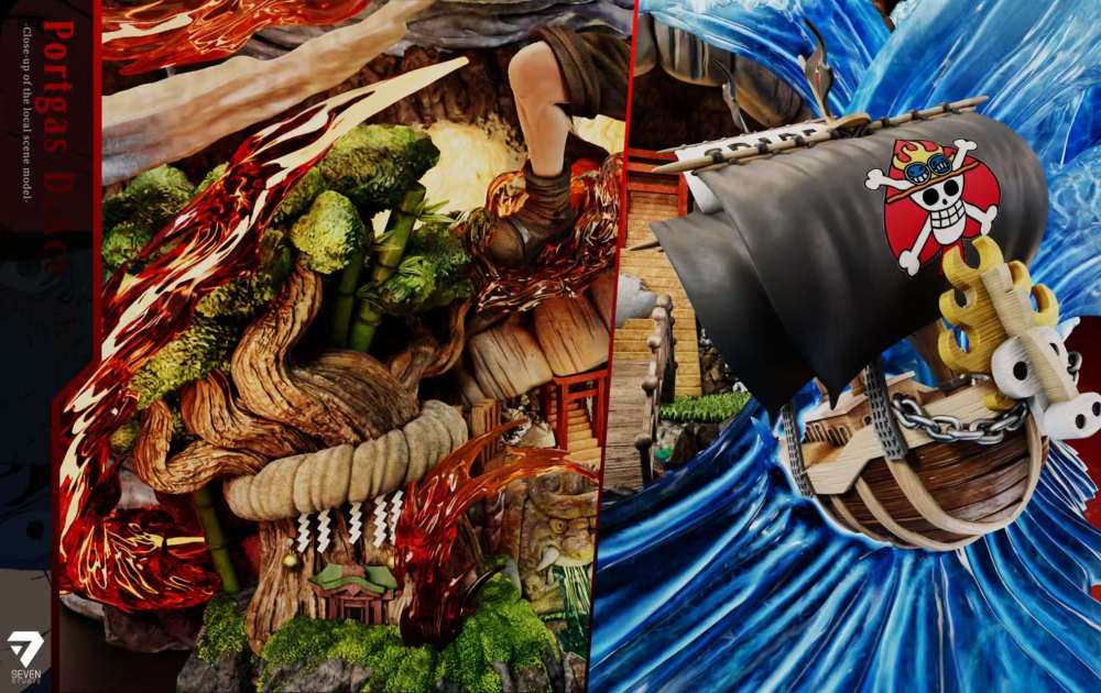 [Preorder] Seven Studio - Portgas D Ace - One Piece Resin Statue