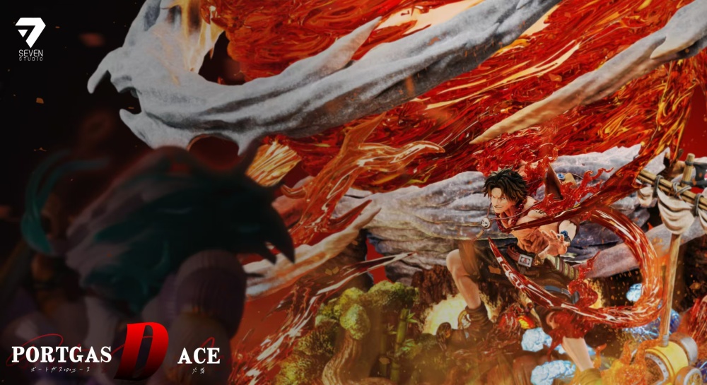 [Preorder] Seven Studio - Portgas D Ace - One Piece Resin Statue