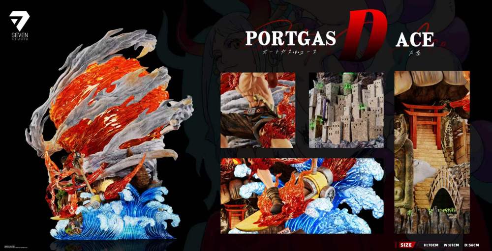 [Preorder] Seven Studio - Portgas D Ace - One Piece Resin Statue
