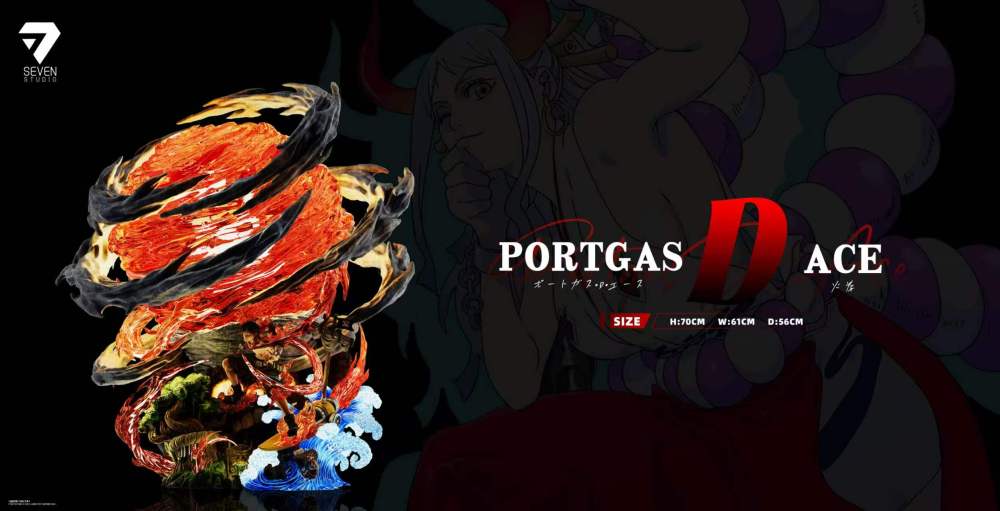 [Preorder] Seven Studio - Portgas D Ace - One Piece Resin Statue