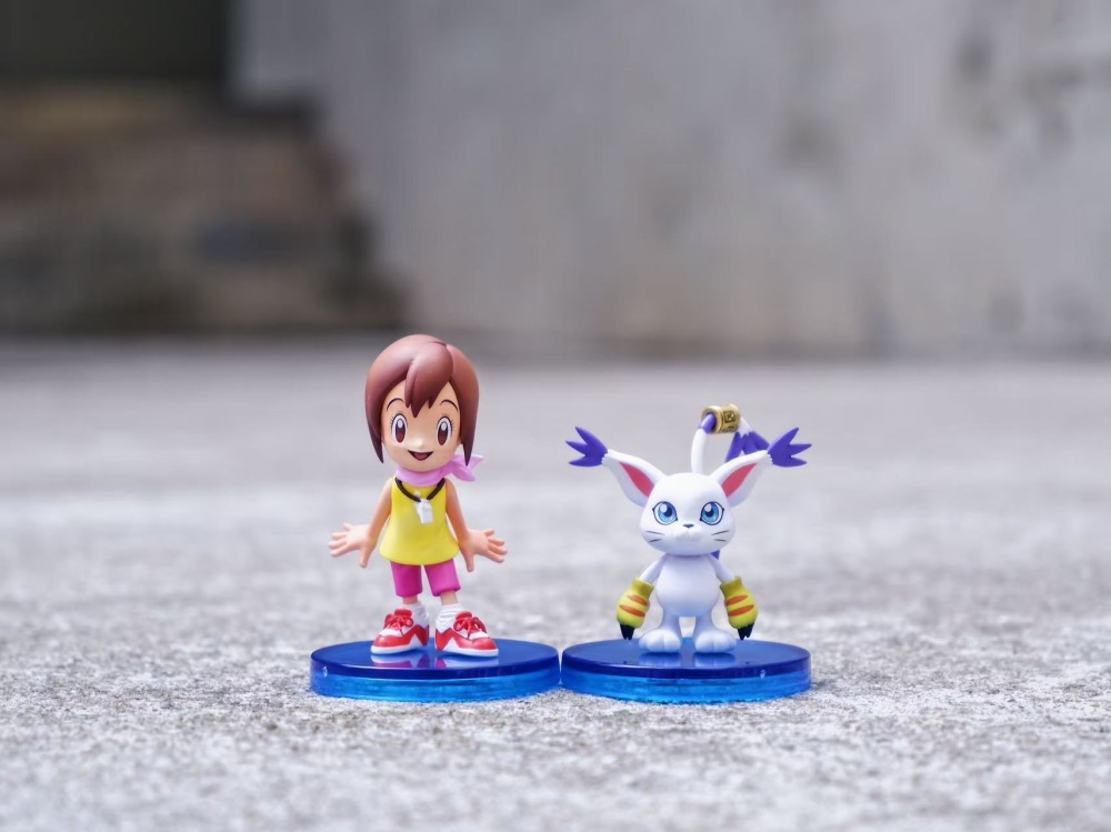 [In Stock] MDS Studio - Hikari Yagami x Tailmon - Digimon Resin Statue