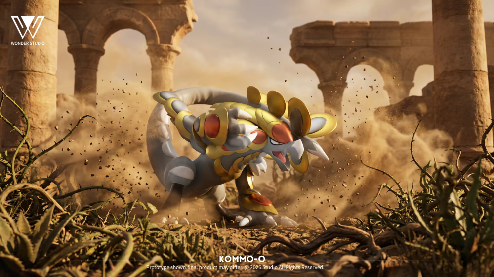 Wonder Studio - Kommo-o Evolution - Pokemon Scale World
