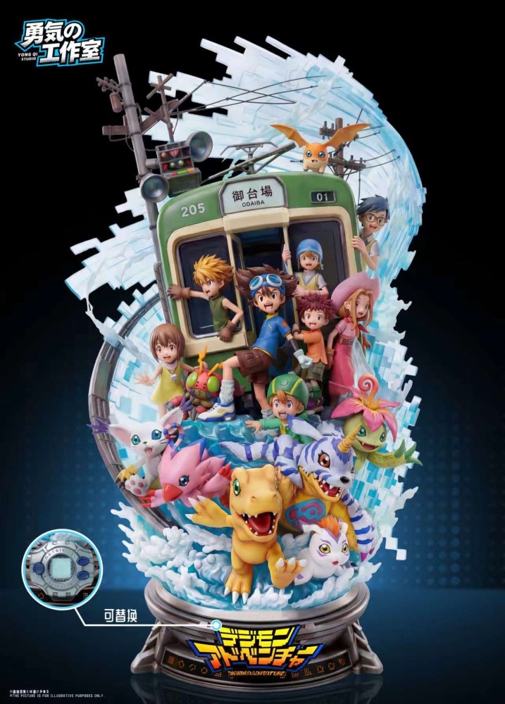 [Preorder] Yong Qi Studio - Digimon Adventure - Digimon Resin Statue